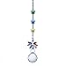 H&D Handmade 30mm Crystal Ball Chandelier Prisms Butterfly Ornaments Hanging Suncatcher (Clear)