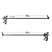 POWERTEC 71541 36 inch Quick Release Bar Clamp with 42 inch Spreader | Ratcheting Bar Clamp, 2PK