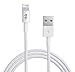 tbk Lightning to USB Cable 3.3 ft White Charger Cord for Apple iPhone 7, 6, 6s, 6 Plus, iPhone 5, 5c, 5s, iPad 4, iPad Air, iPad Mini, Retina, iPod 7