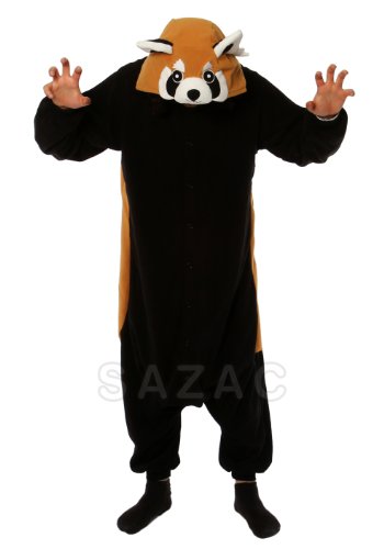 SAZAC Red Panda Kigurumi (Adults)