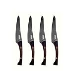 Knork 259 Pakkawood Steak Knife 4Piece (Set of 4) Silver