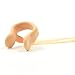 Nose Clip with Strap for Swimming,Adults Kids(5-16) or Swimming Beginner Beige AC-2