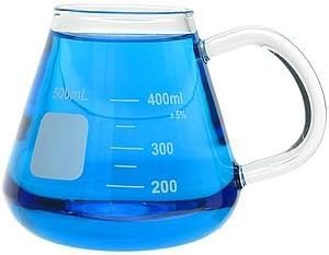 Glass Erlenmeyer Mug - 400ml by Innovation Frontier