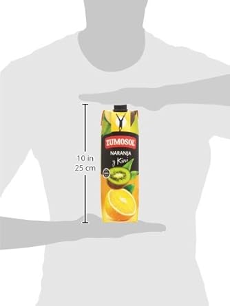 Zumosol - Zumo de naranja y kiwi - 1 l: Amazon.es: Alimentación y ...