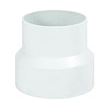 Deflecto Duct Plastic Increaser and Reducer, 4" to a 3", (IRB43)