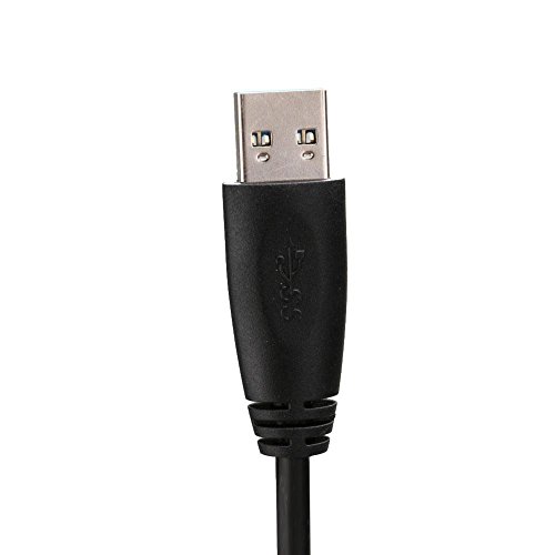 Vanpower USB 3.0 to 2.5in SATA Hard Disk Drive HDD SSD Adapter Converter Cable Black Length 25CM