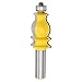 Promisy Reversible Router Bits For Door and Window Cupboard Fishtail Arm knife Joinery Router Bits For Woodworking Milling Cutter Bits 1/2