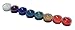 Beeswax Chakra Meditation Tealights Candles, Set of 8