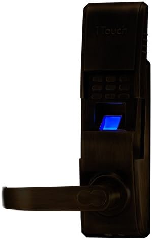 1Touch Evo3 - Keyless Fingerprint Door Lock (Aged Bronze)