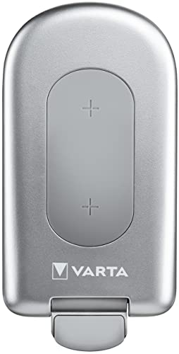 VARTA Ultra Fast Wireless Charger with 15 W ultra fast wireless charging, qi-compatible, dual coil technology, incl. USB Type C cable