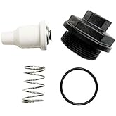 A.A Thermostat and Cover Kit Assembly for Johnson Evinrude V4 &amp; V6 90, 115, 150, 175 HP 0435597, 435597