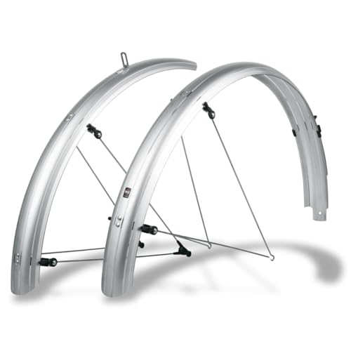 SKS GERMANY BLUEMELS BASIC 27,5"-29" 69MM SILVER SET Schutzblechset, silber