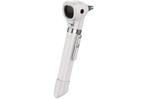 OTICA WelchAllyn Pocket LED Fiber-Optic Otoscope with AA Battery Handle (White)
