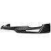 Front Bumper Lip Compatible with 2017 Mazda 3, V3 Style PP Unpainted Black Air Dam Chin Diffuser Lip by IKON MOTORSPORTS