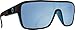 Dragon Alliance Unisex-Adult Remix Sunglasses (Matte Black/Sky Blue Ion Lens, One Size) (Model: 720-2230)