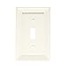 Brainerd 126333 Wood Architectural Single Toggle Switch Wall Plate / Switch Plate / Cover