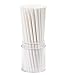 Genie Crafts Popsicle Sticks - 4-Inch White, 300 Pack - Sturdy & Eco-Friendly Craft Paper for Cake Pops, Lollipops & Candy Apples