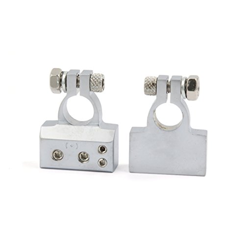 uxcell 2 8 Gauge Car Truck Positive Negative Battery Terminal Clamp 2pcs