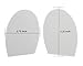 5 Pair of Insoles - Shoe Filler, Half-Sizer, Unisex Shoe Inserts to Make Big Shoes Fit a Half Size Smaller (Extra Large)