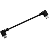 アユート スマートフォン&ポータブルアンプ接続MicroUSBケーブル8cm右L右L  AIU-MUSB80-RR