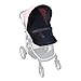 Stroller Mesh Shade Stroller Net Cover Baby Car Seat Carrier Shade-Ventilated and See Through Mesh