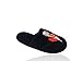 Betty Boop Ultra-Soft Women's Plush Pinup Scuffs Cozy Non-Skid Slippers - Great for Gifts (Medium, Belle Black)
