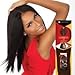 SENSATIONNEL 100% REMI HUMAN HAIR GODDESS REMI 3 WAY PART CLOSURE (1B) 10-12