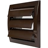 Brown Exhaust Hood Vent 4'' Inch with Built-in Pest