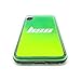 MARBLEFY Personalized Neon Green Yellow Liquid Sand case for iPhone Xs/Xr/Max/8/7/6/Plus Protective Glow in the Dark Waterfall Retro 90s sturdy hard case