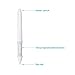 Huion Professional Wireless Digital Pen for Graphic Drawing Tablet - P68 (White)