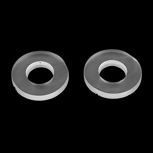 uxcell a15122100ux1166 Silicone Water Pipe Connector Seal Ring Gasket Washer 18x8x2.5mm (Pack of 40)