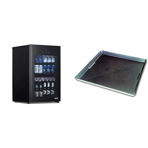 NewAir Beer Froster Refrigerator and Cooler with Glass Door, 125 Can Capacity Freestanding Beer