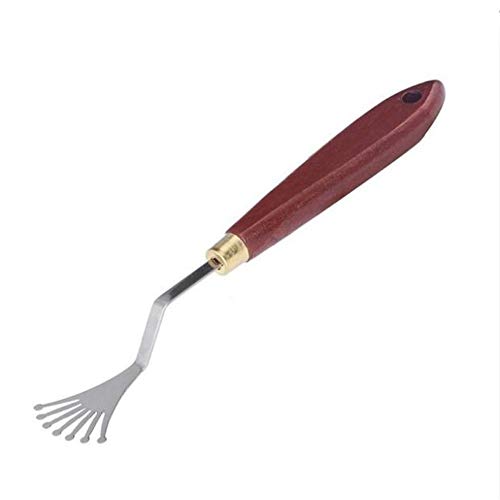 image for VAlink 5Pcs Palette Knife Set-Stainless Steel Paint Mixing Drawing Oil