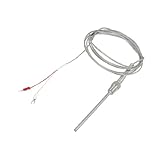 Uxcell -100-1250C 13 mm Thread 5mm Probe K Type Thermocouple Temperature Sensor