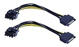 zdyCGTime 15-Pin SATA Male to 8 Pin
