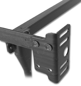 Leggett & Platt Deluxe Promotional Adjustable Bed Frame K52G with Fixed Headboard Brackets and (6) Hercules Glides, Queen - King