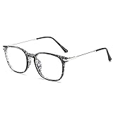 Rnow Vintage Anti-Reflective Anti-Glare Anti-Blue Rays Sunglasses Clear Lens Computer Gaming Eyeglasses