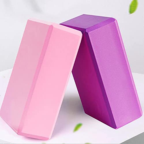 Mach Fit Yoga Block Premium High Density Lightweight Firm Blue Pink Green Orange (orange)