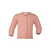 Engel Natuur, gebreide babycardigan, 70% wol, 30% zijde
