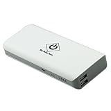 Bay Valley Parts Dual USB 10000mAh Universal Rechargeable Power Bank - White