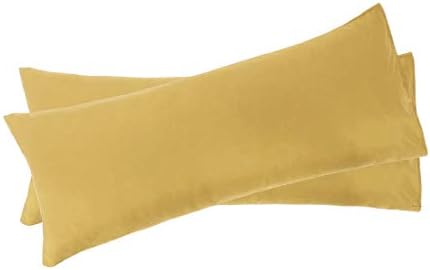 Uxcell Set Of 2 Body Pillow Cover Soft 1800 Series Microfiber