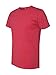 Next Level mens Next Level Premium CVC Crew(N6210)-RED-M