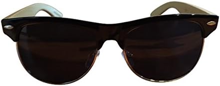Unisex Dapper Wooden Arm Sunglasses Polarized with UV 400 protection
