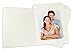 Golden State Art, Pack of 25, 6x8 or 8x10 Photo Folders, Cardboard Picture Frame, Paper Frame Cards, Greetings/Invitation Special Events: Graduation, Christmas, Wedding(Ivory)