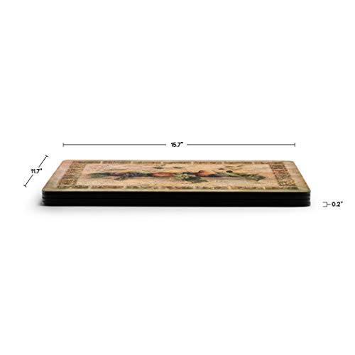 Pimpernel Tuscan Palette Collection Placemats Set of 4 Pricepulse