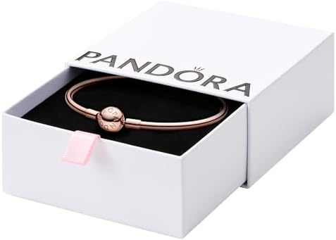 Amazon.com: PANDORA Jewelry Signature Open Bangle Cubic Zirconia