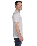 Gildan Mens DryBlend 50 Cotton/50 Poly T-Shirt, Large, Sport Grey