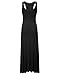 NINEXIS Women's Sleeveless Scoop Neck Racerback Tank Maxi Dress