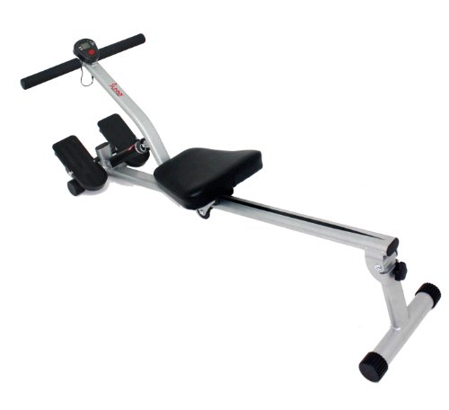 Rowing Machine with 12 Adjustable Resistance by Sunny Health & Fitness – SF-RW1205