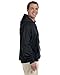 Gildan G125 DryBlend Adult Hooded Sweatshirt, Black, Large